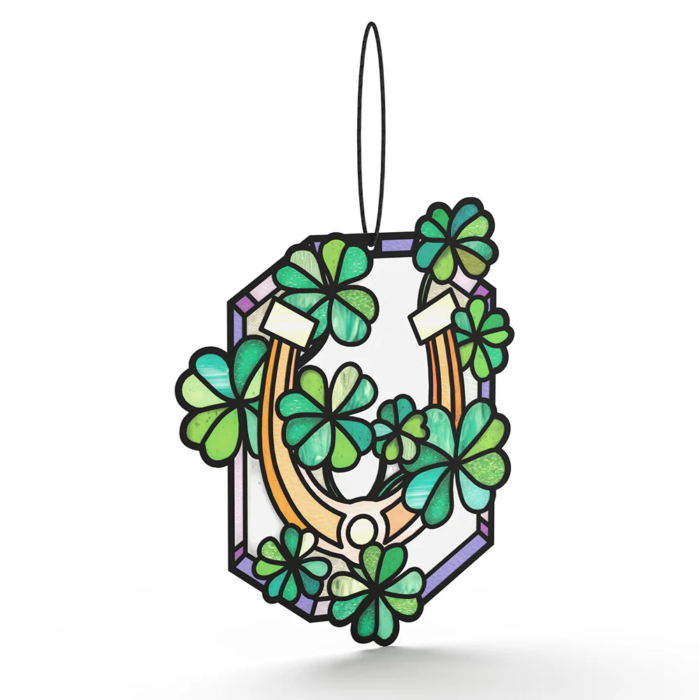Lucky Shamrock St. Patrick’s Day Suncatcher Card and Sentiment Set - Image 3