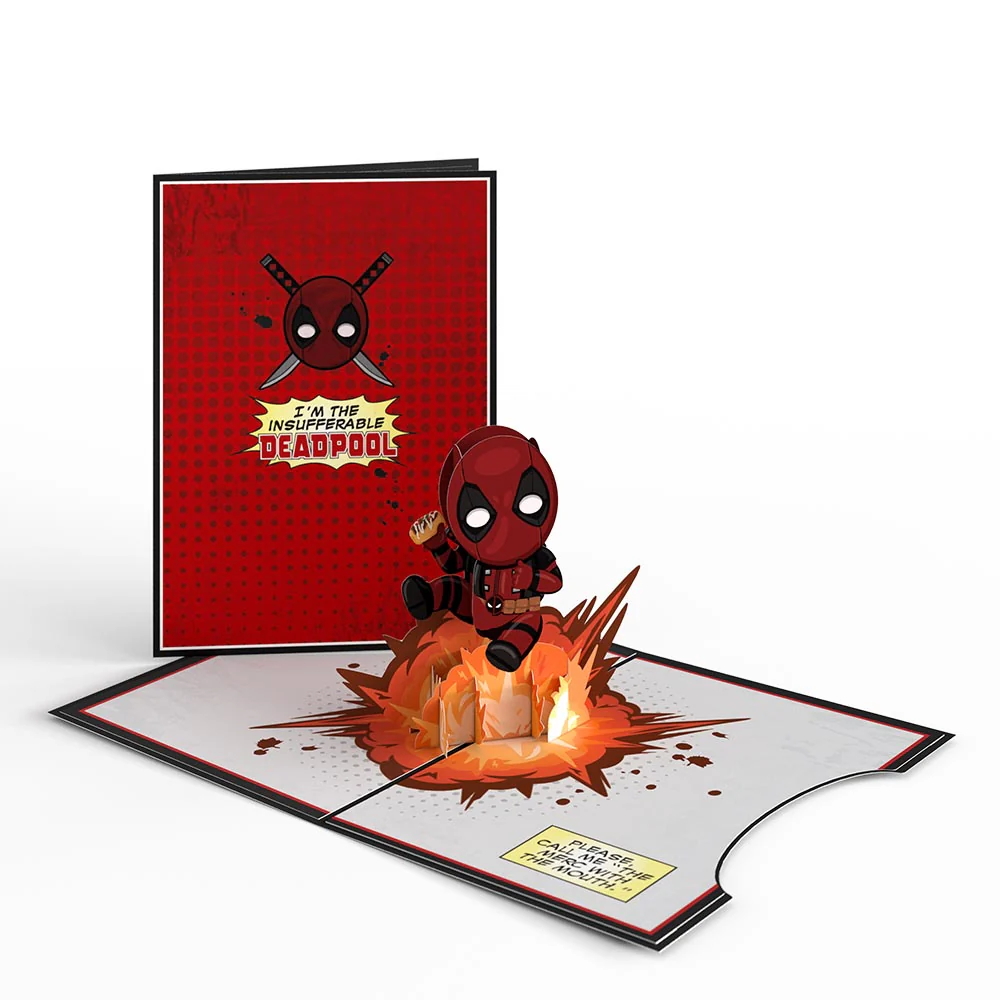 Marvel Deadpool Father's Day 4-in-1 Nesting Card - Image 4