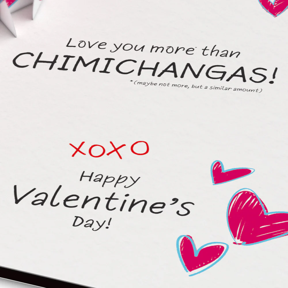 Marvel’s Deadpool Secret Admirer Valentine’s Day Pop-Up Card - Image 3