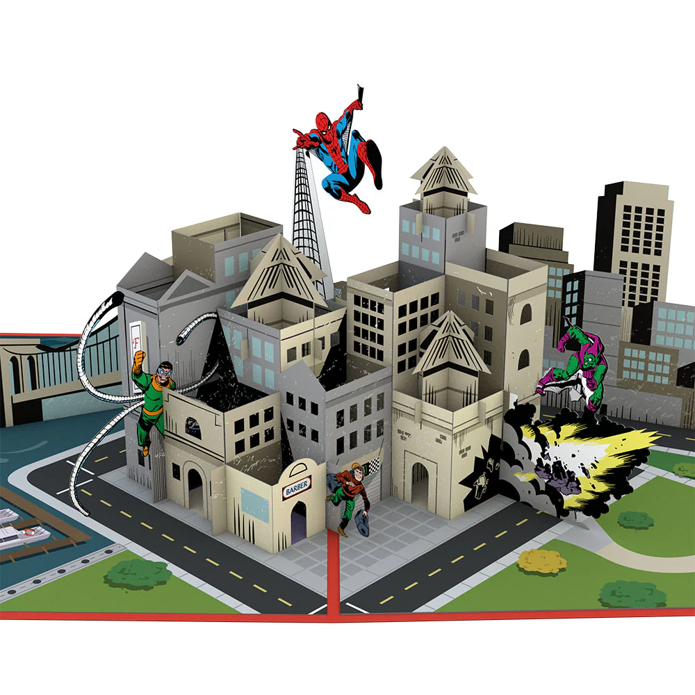 Marvel’s Spider-Man You’re Amazing Pop-Up Card and Flower Buds Bouquet Bundle - Image 3