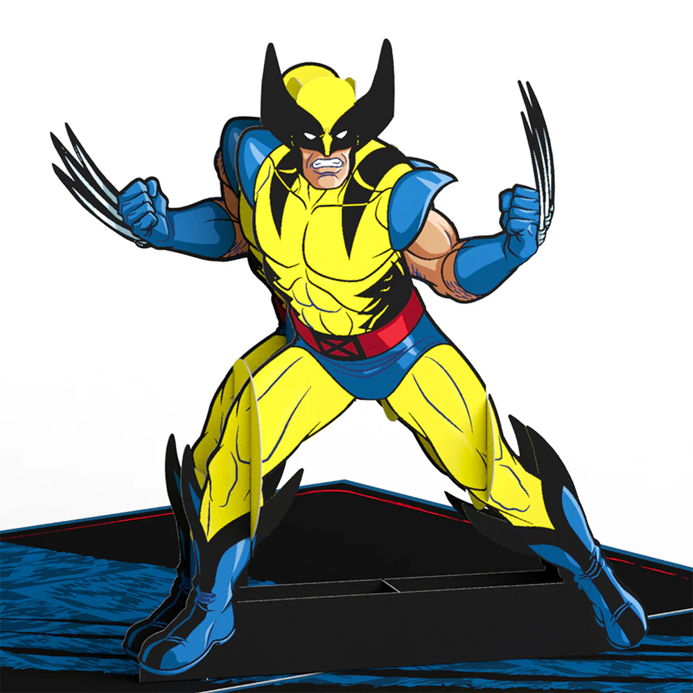 Marvel X-Men Wolverine X-Cellent Father's Day Pop-Up Card - Image 2