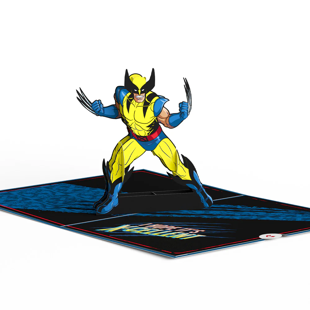 Marvel X-Men Wolverine X-Cellent Father's Day Pop-Up Card - Image 4