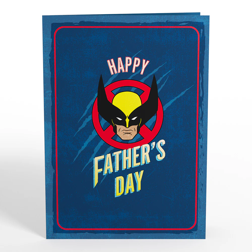 Marvel X-Men Wolverine X-Cellent Father's Day Pop-Up Card - Image 5