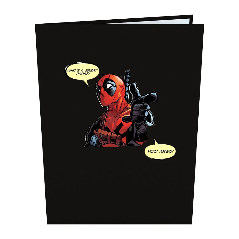 Marvel's Deadpool: Greatest Papa Pop-Up Card - Image 4
