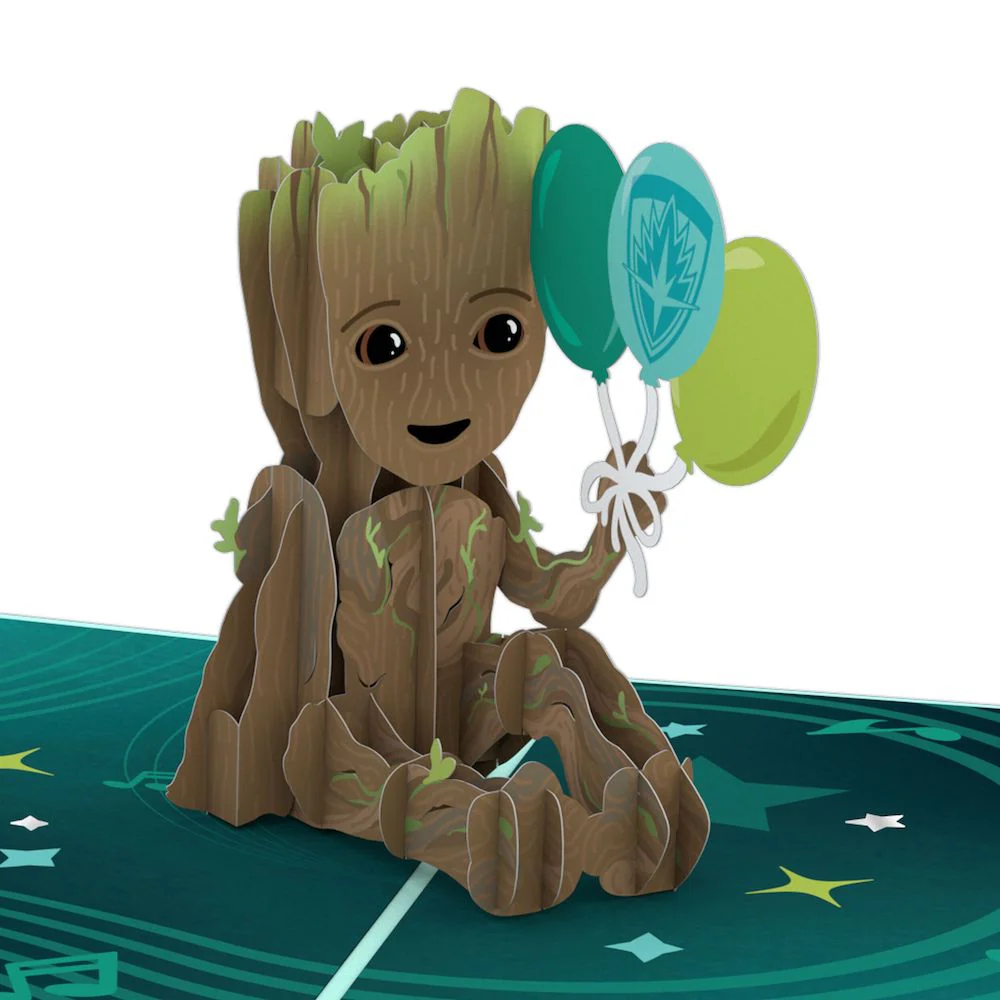 Marvel's Guardians of the Galaxy Groot Birthday Pop-Up Card - Image 2