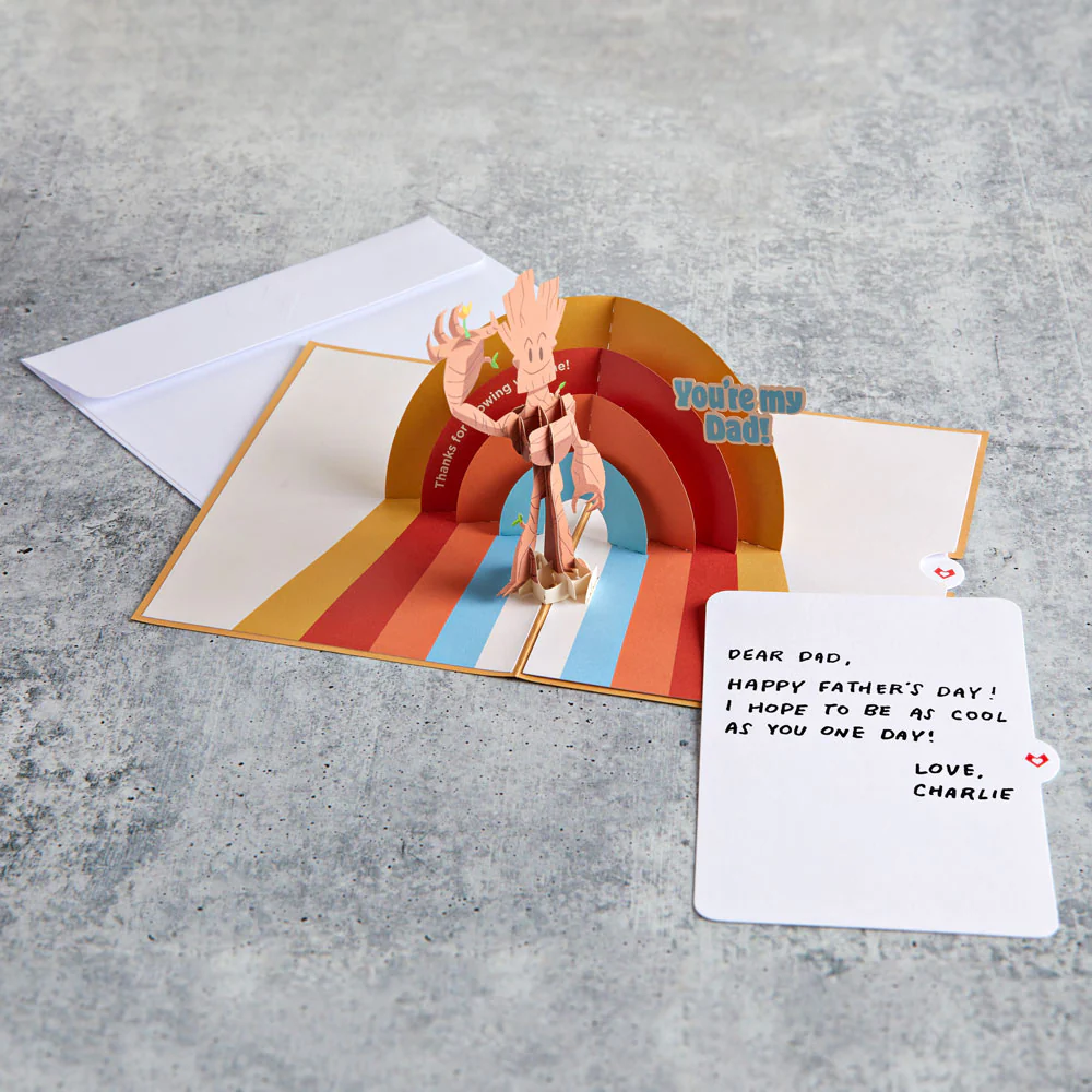 Marvel's Guardians of the Galaxy Groot-ful You're My Dad Pop-Up Card - Image 4