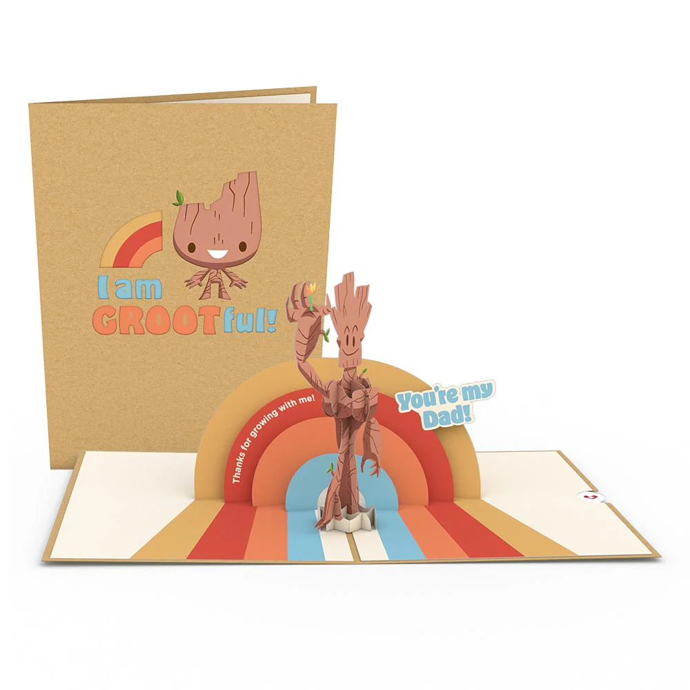 Marvel's Guardians of the Galaxy Groot-ful You're My Dad Pop-Up Card - Image 6