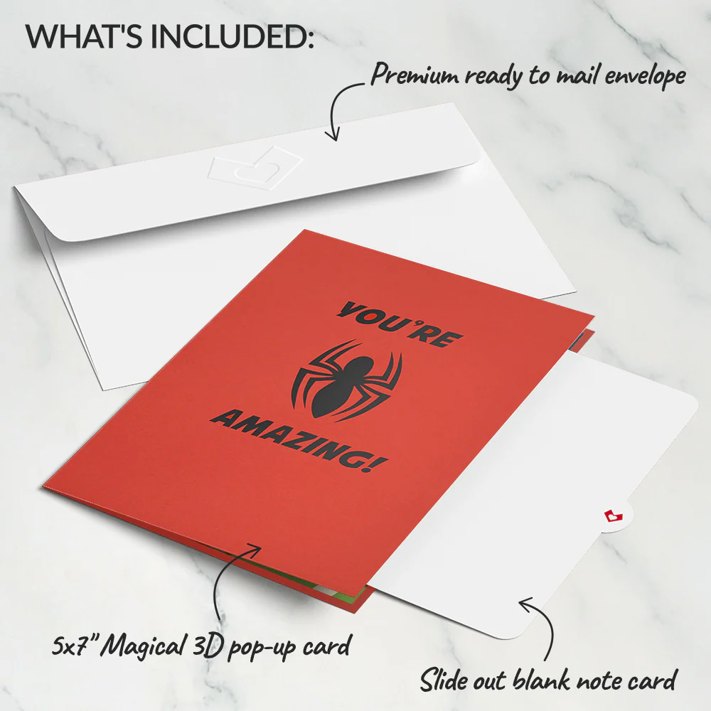 Marvel’s Spider-Man You’re Amazing! Pop-Up Card - Image 5