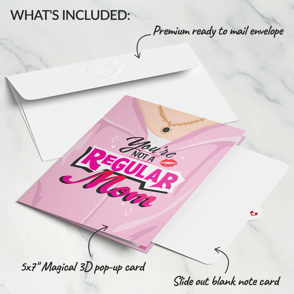Mean Girls Cool Mom Mother's Day Pop-Up Card - Image 5