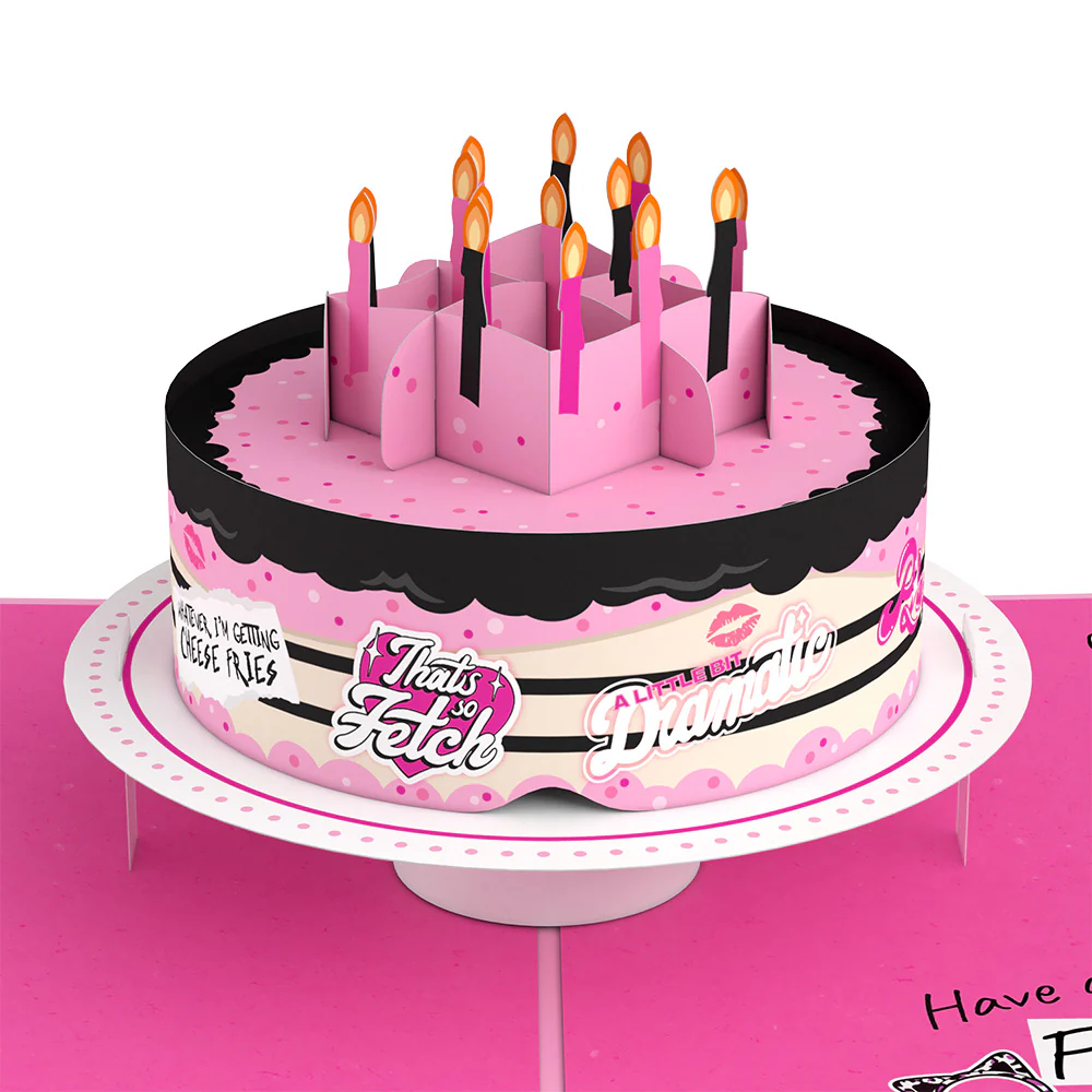 Mean Girls Fetch Birthday Pop-Up Card - Image 2