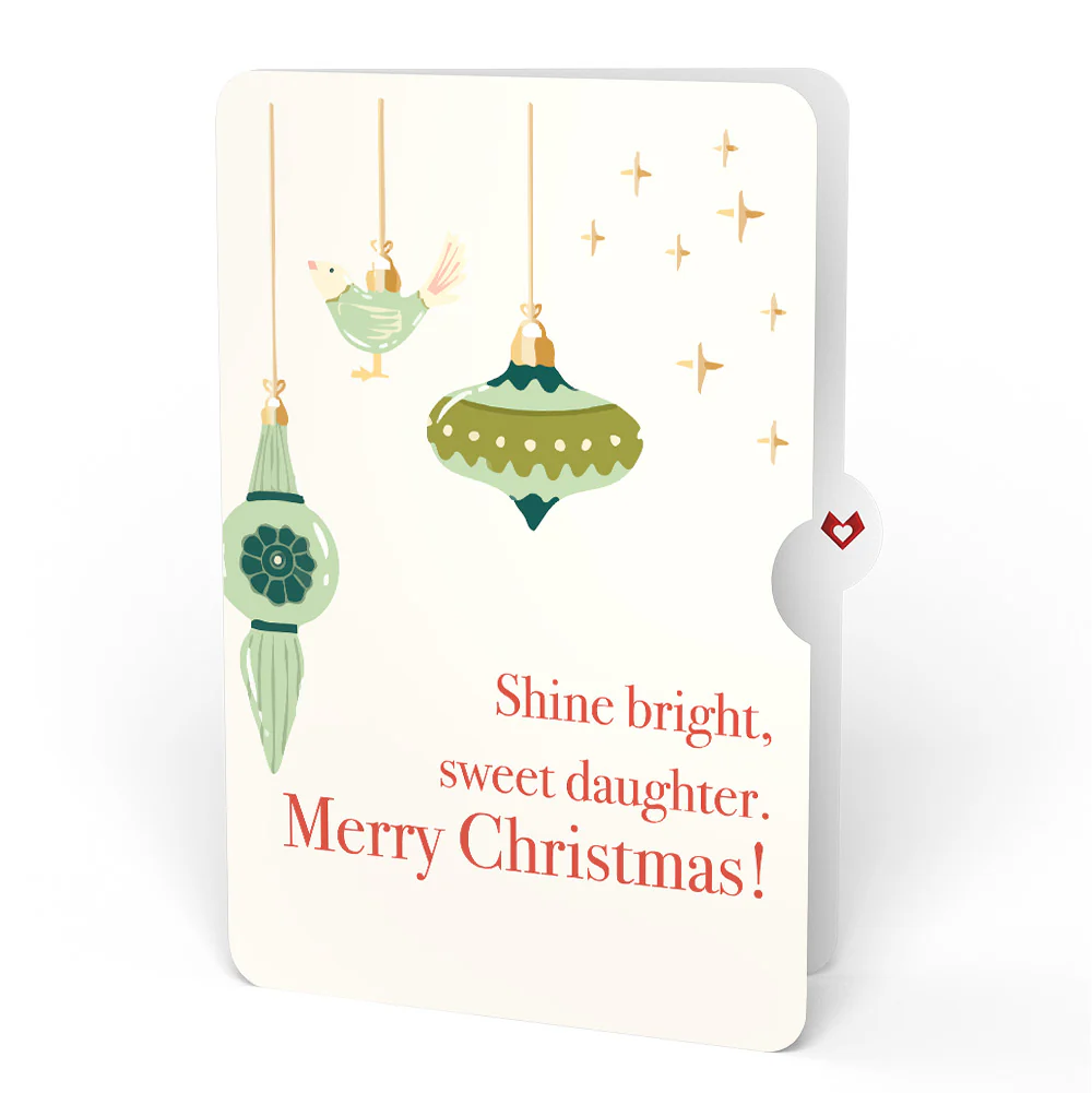 Meowy Cat-mess Christmas Pop-Up Card and Sentiment Set for Daughter - Image 4