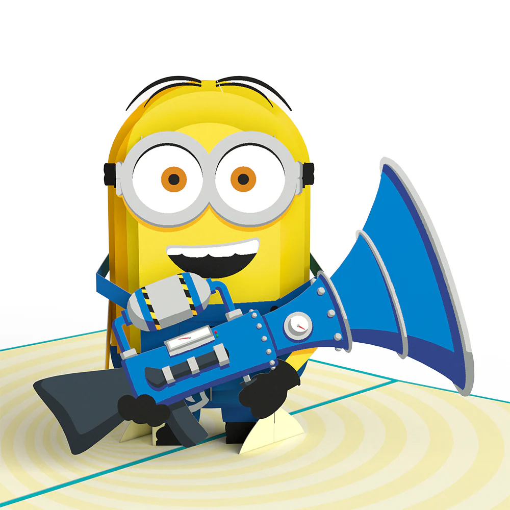 Minions Happy Fart-er's Day Pop-Up Card - Image 2
