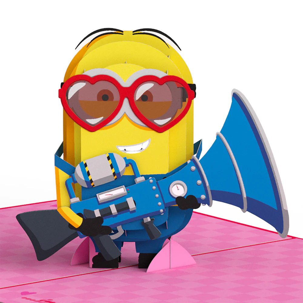 Minions Love Stinks Pop-Up Card - Image 2