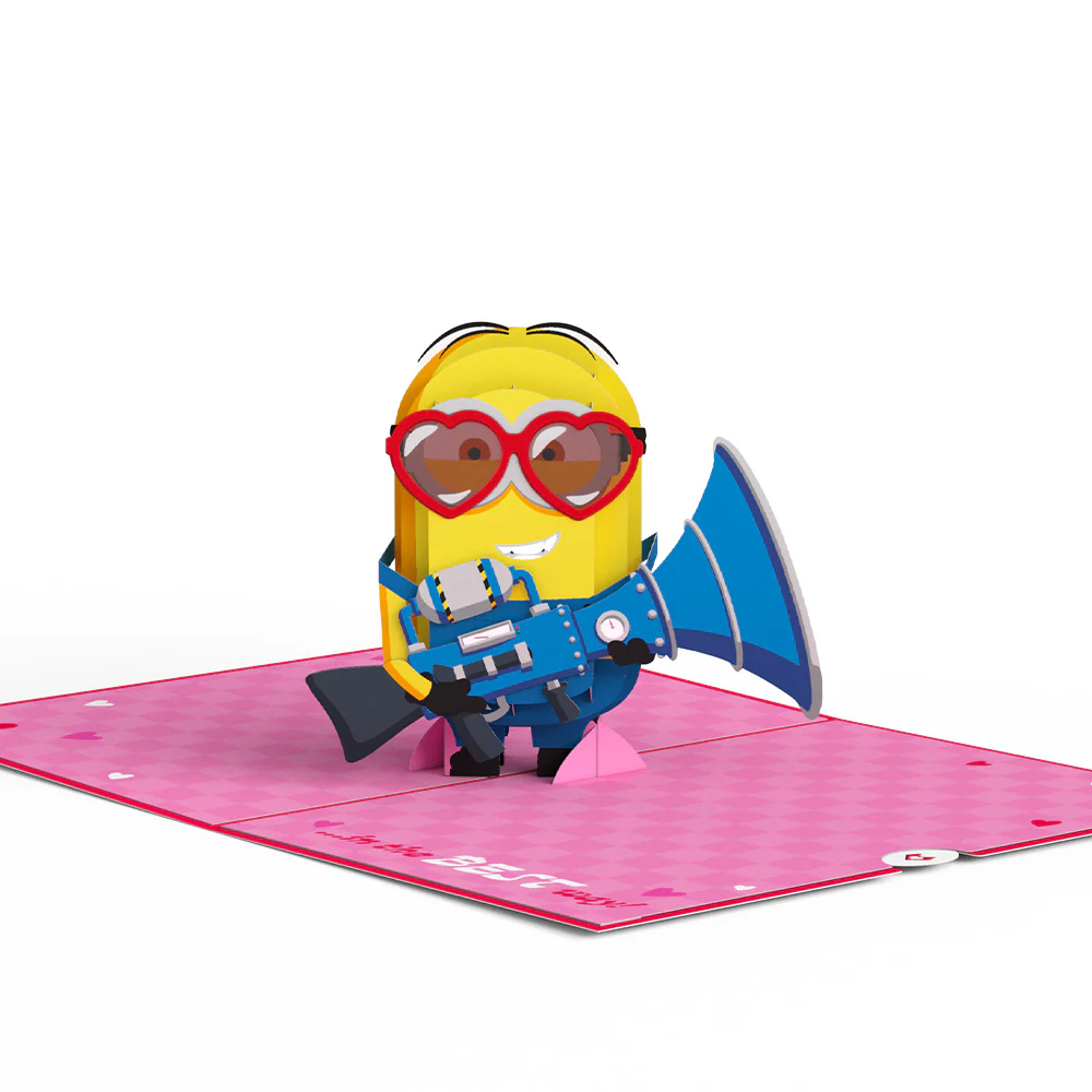 Minions Love Stinks Pop-Up Card - Image 4