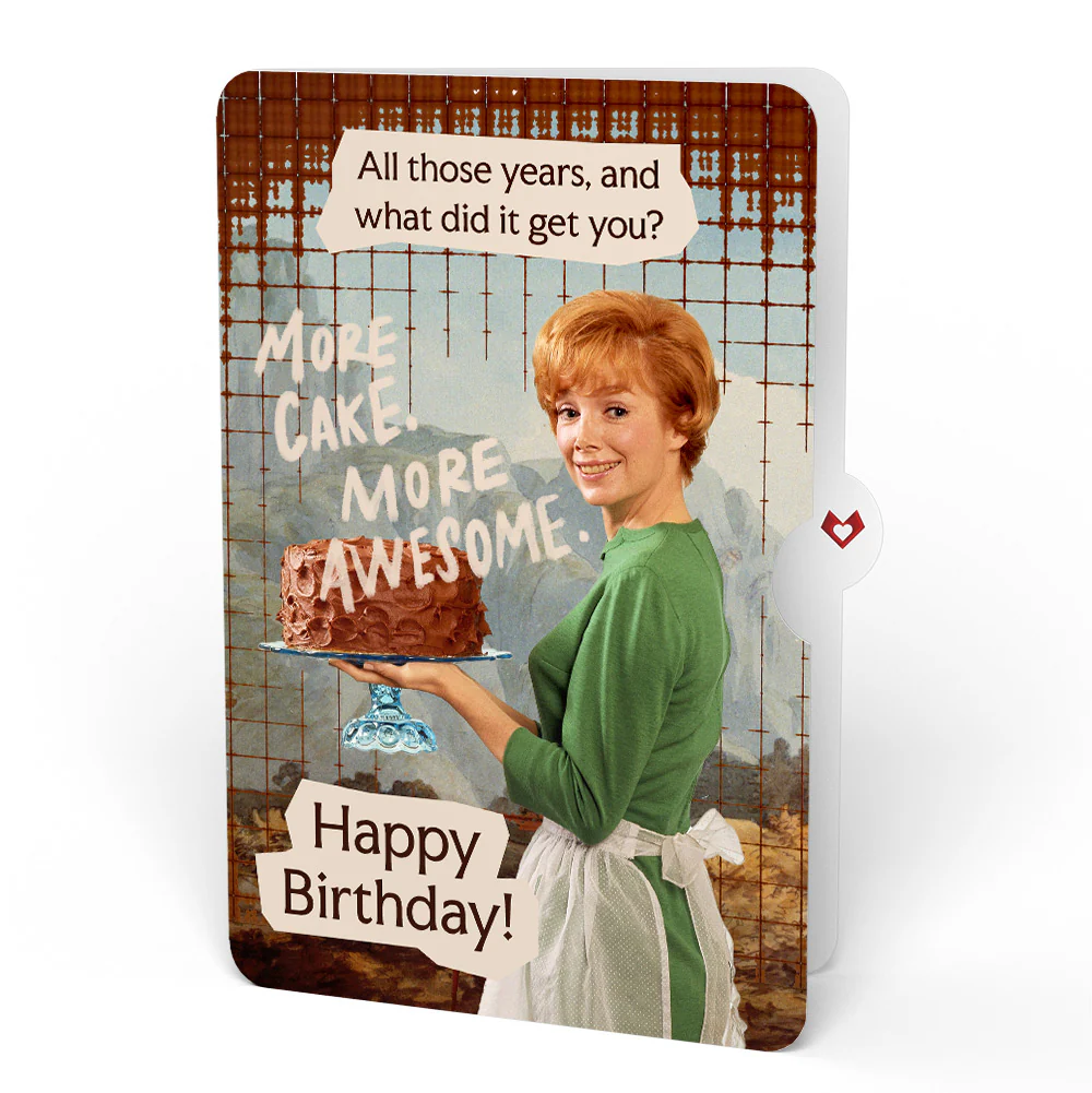 Mom Era Tumbler Birthday Pop-Up Card and More Cake More Awesome Sentiment Set - Image 4