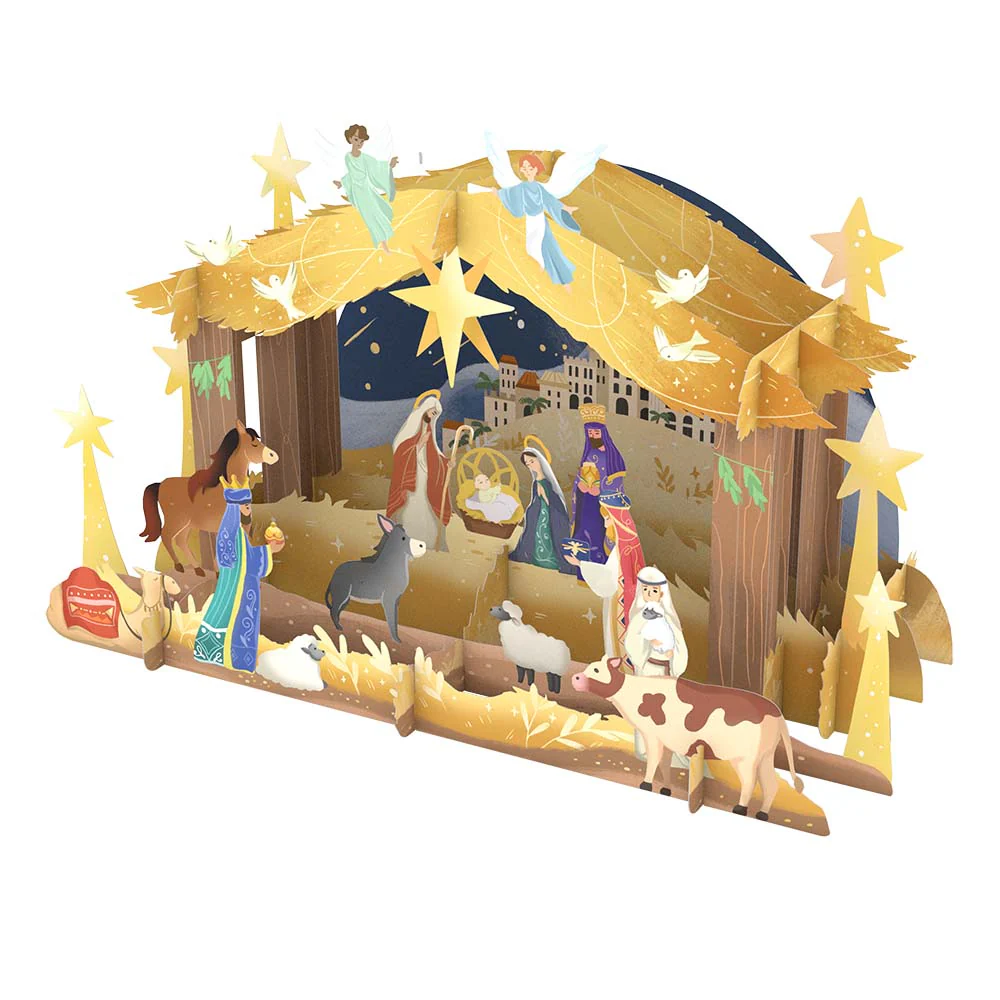 Nativity Giant Pop-Up Gift - Image 2