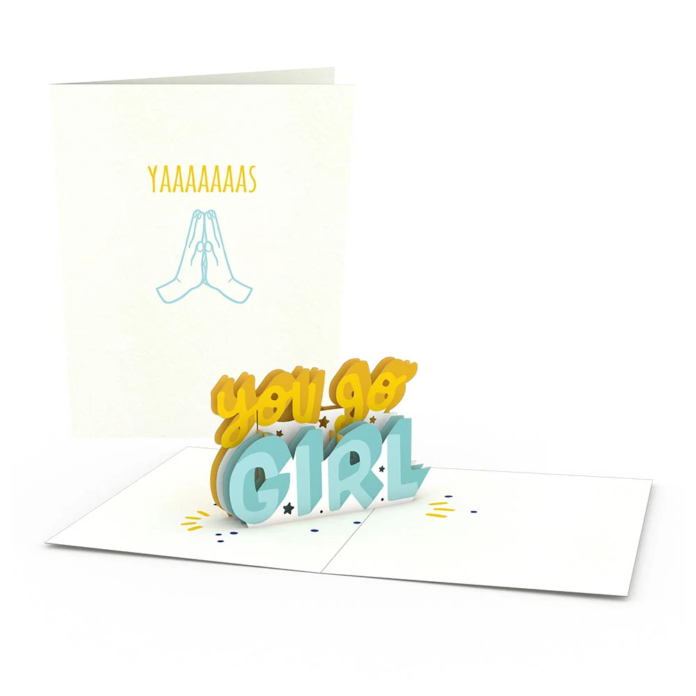 Girl Power Notecards (Assorted 4-Pack) - Image 3