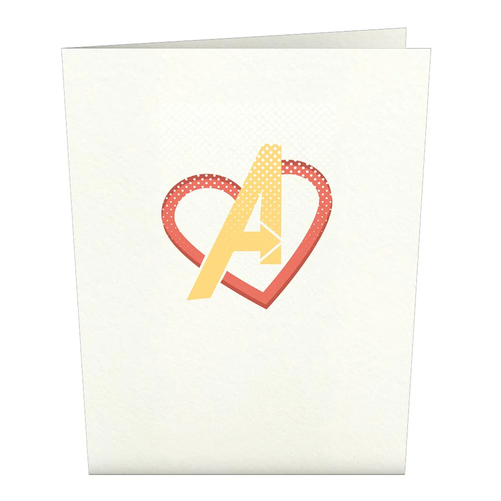 Marvel Avengers Valentine Notecards (Assorted 4 Pack) - Image 2