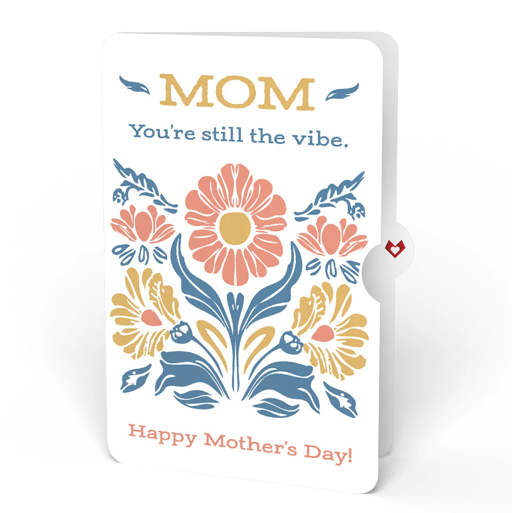 Novel Day Mother’s Day Petal Pressed™ Bookmark Card and Folk Art Bloom Sentiment Set for Mom - Image 4