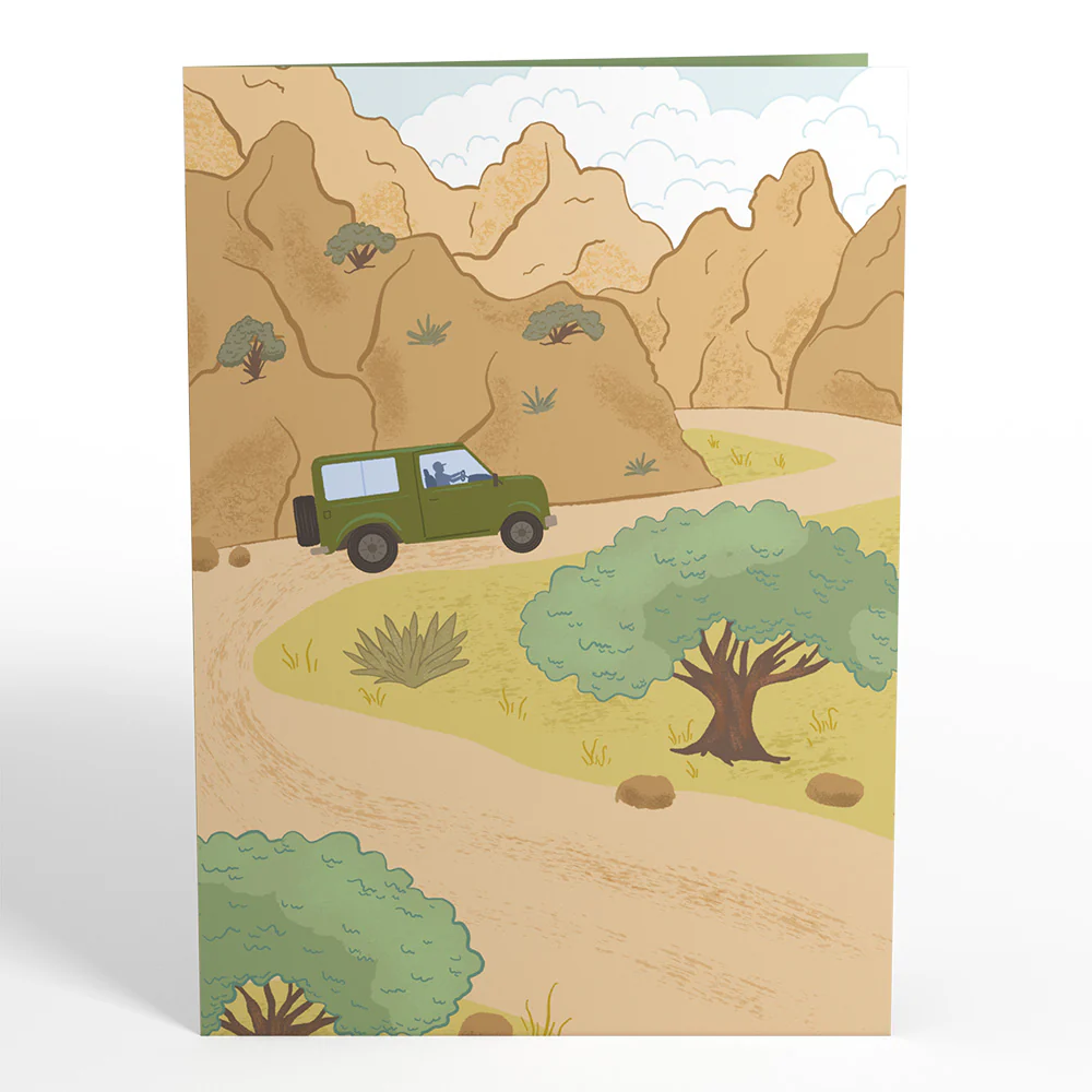 Off-Road Adventure Pop-Up Card - Image 4