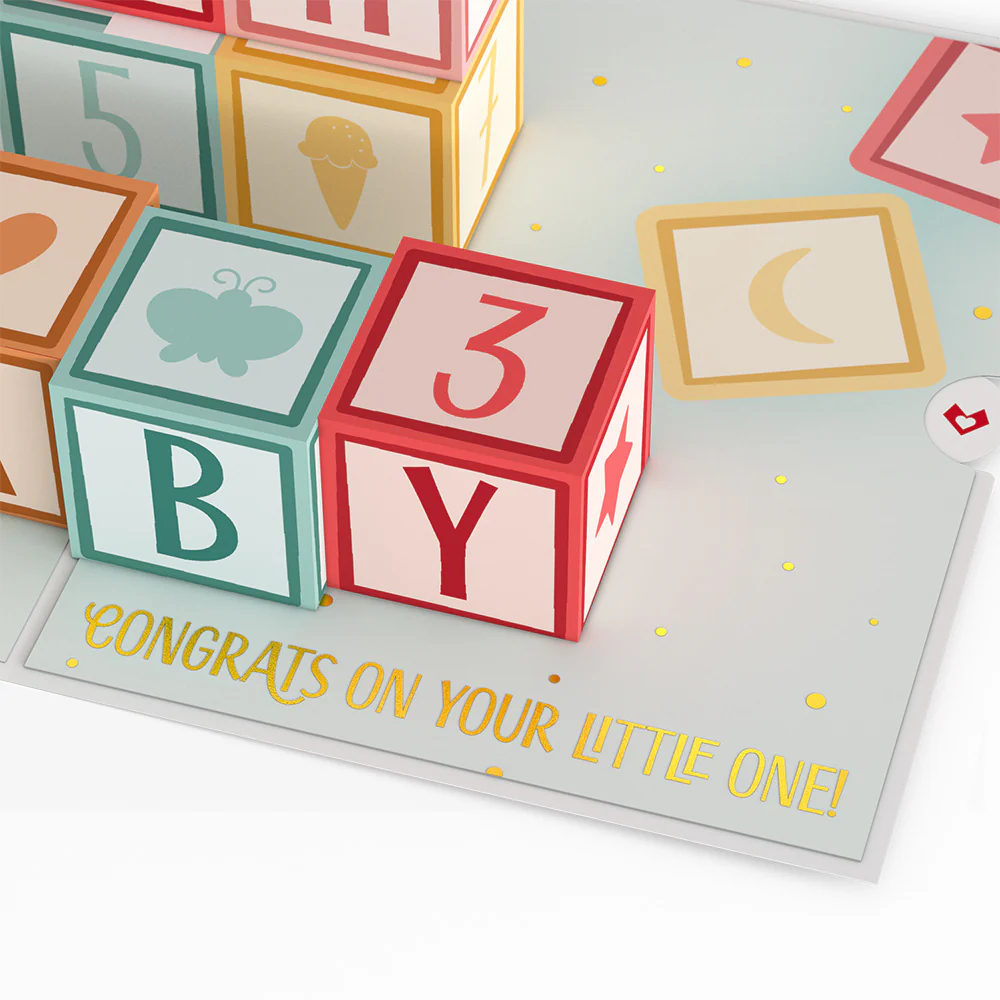 Oh Baby! Congrats Pop-Up Card - Image 2