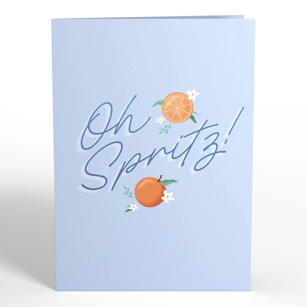Oh Spritz! Birthday Pop-Up Card - Image 4