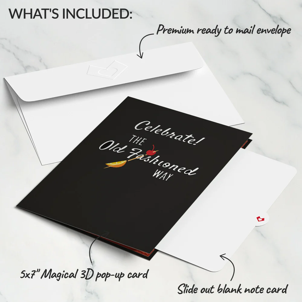 Old Fashioned Birthday Pop-Up Card - Image 6