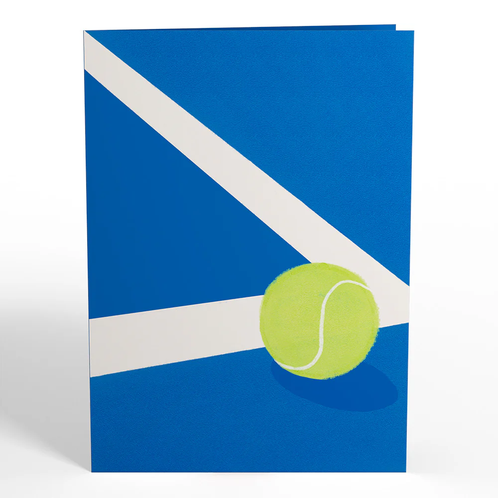 On the Court Tennis Pop-Up Card - Image 4