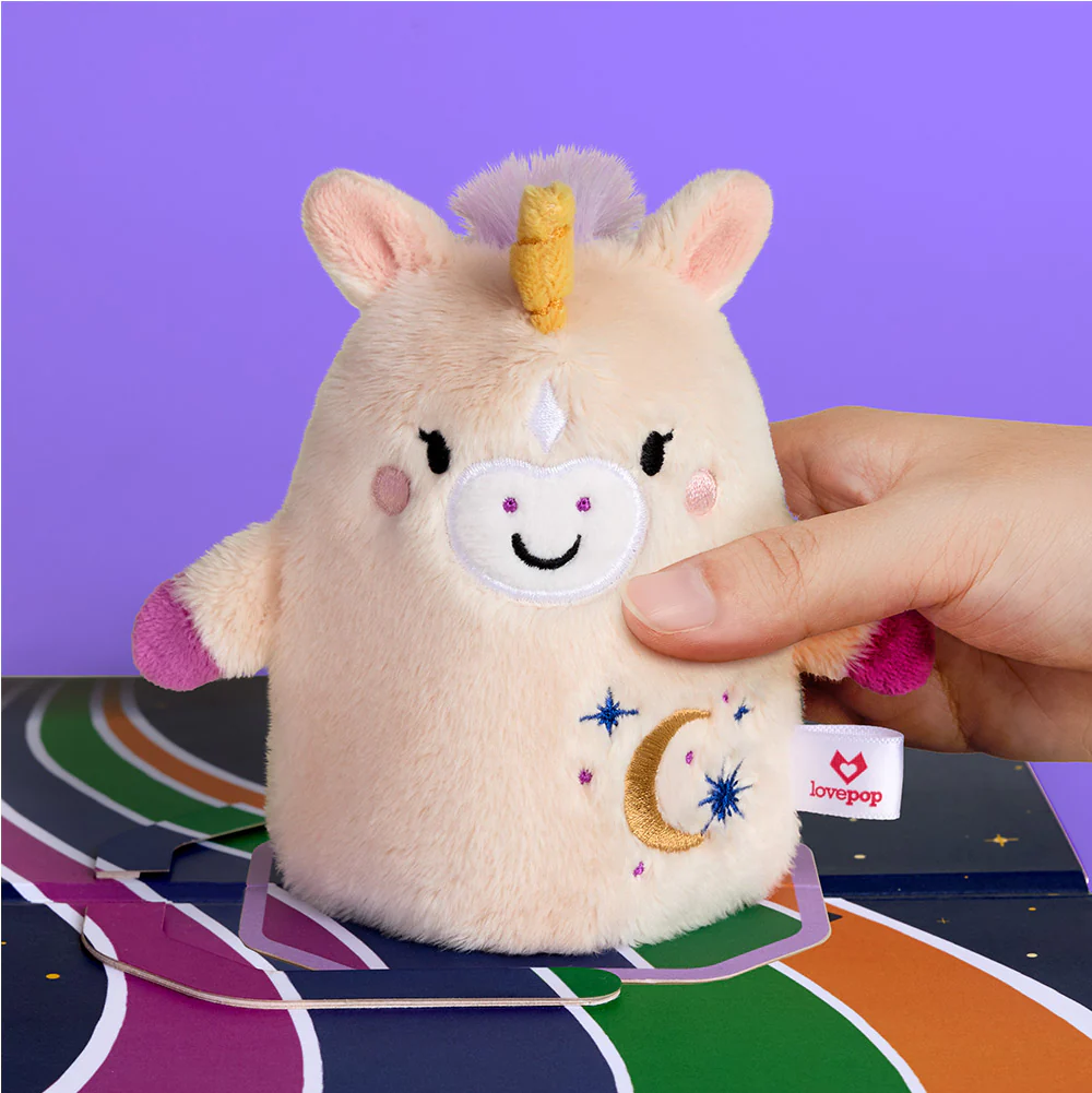 'One of a Kind' Unicorn Birthday Plushpop Card and Sentiment Set - Image 3