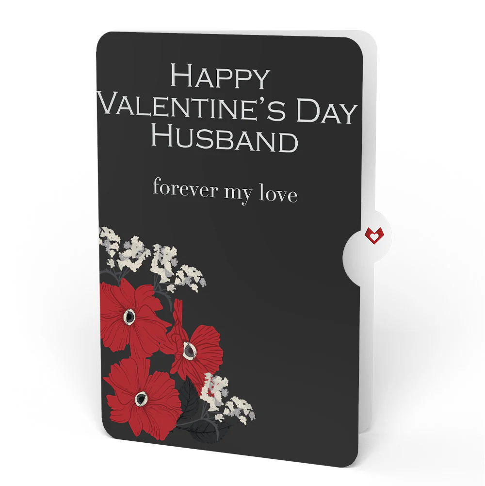 Only Have Eyes for You Valentine Pop-Up Card and Sentiment Set for Husband - Image 4