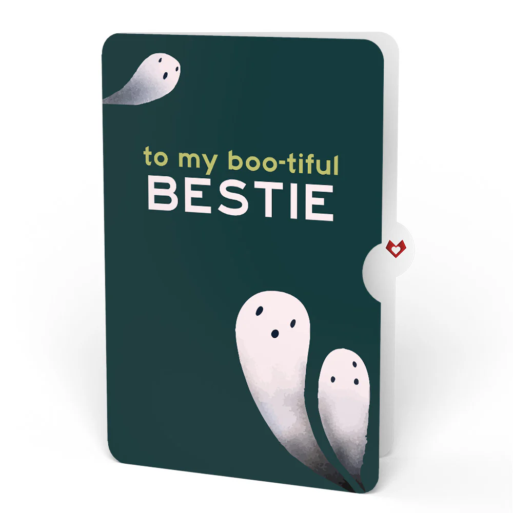 'Oohh, Spooky' Halloween Pop-Up Card and Sentiment Set for Bestie - Image 4