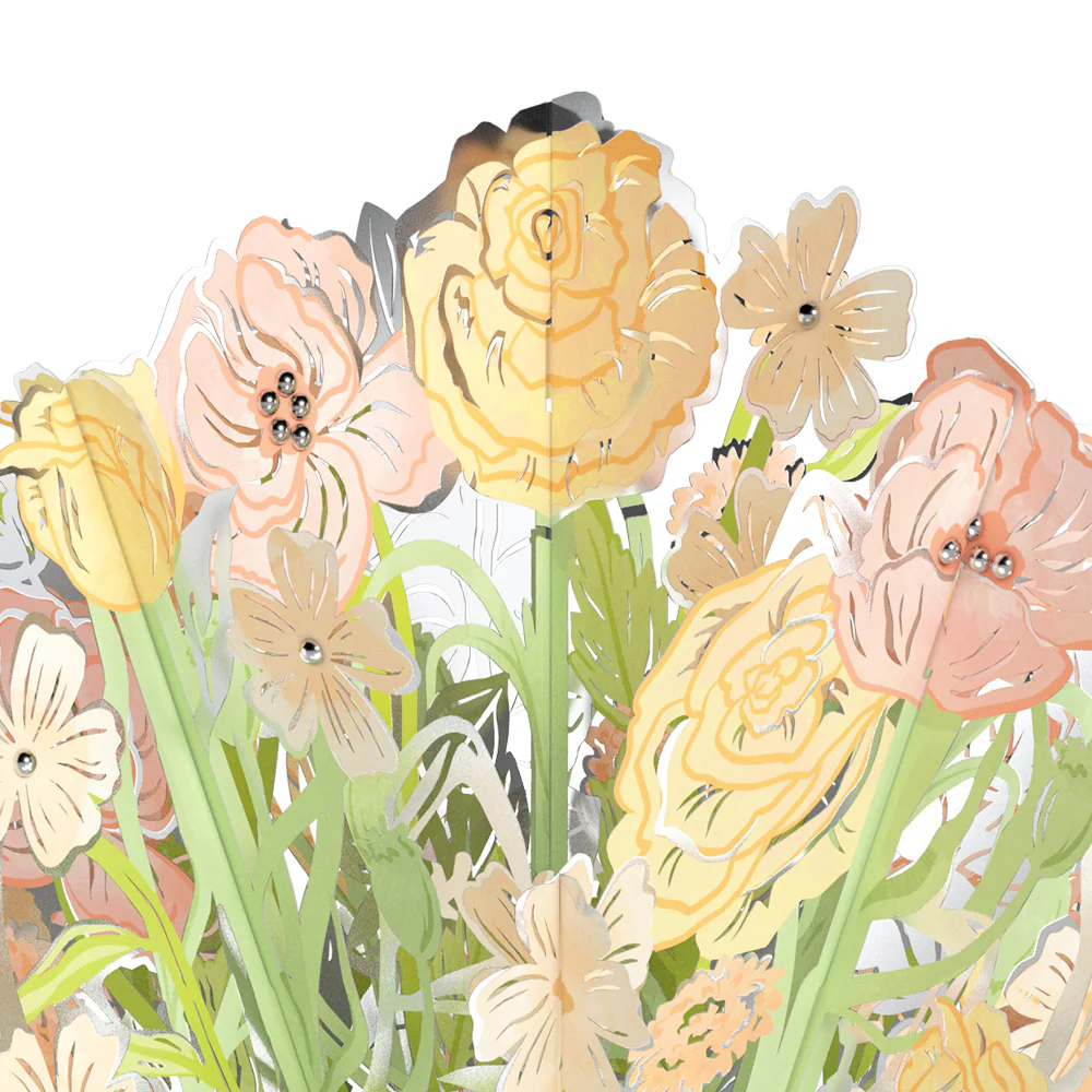 Opulent Rose Mother’s Day Luxe Bouquet and Playful Painted Bloom Sentiment Set for Mom - Image 3