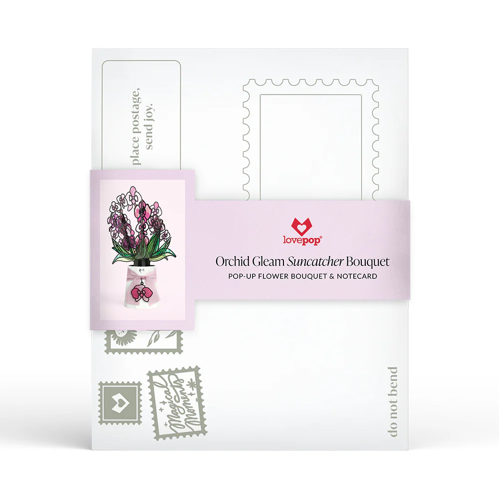 Orchid Gleam Suncatcher Bouquet - Image 5