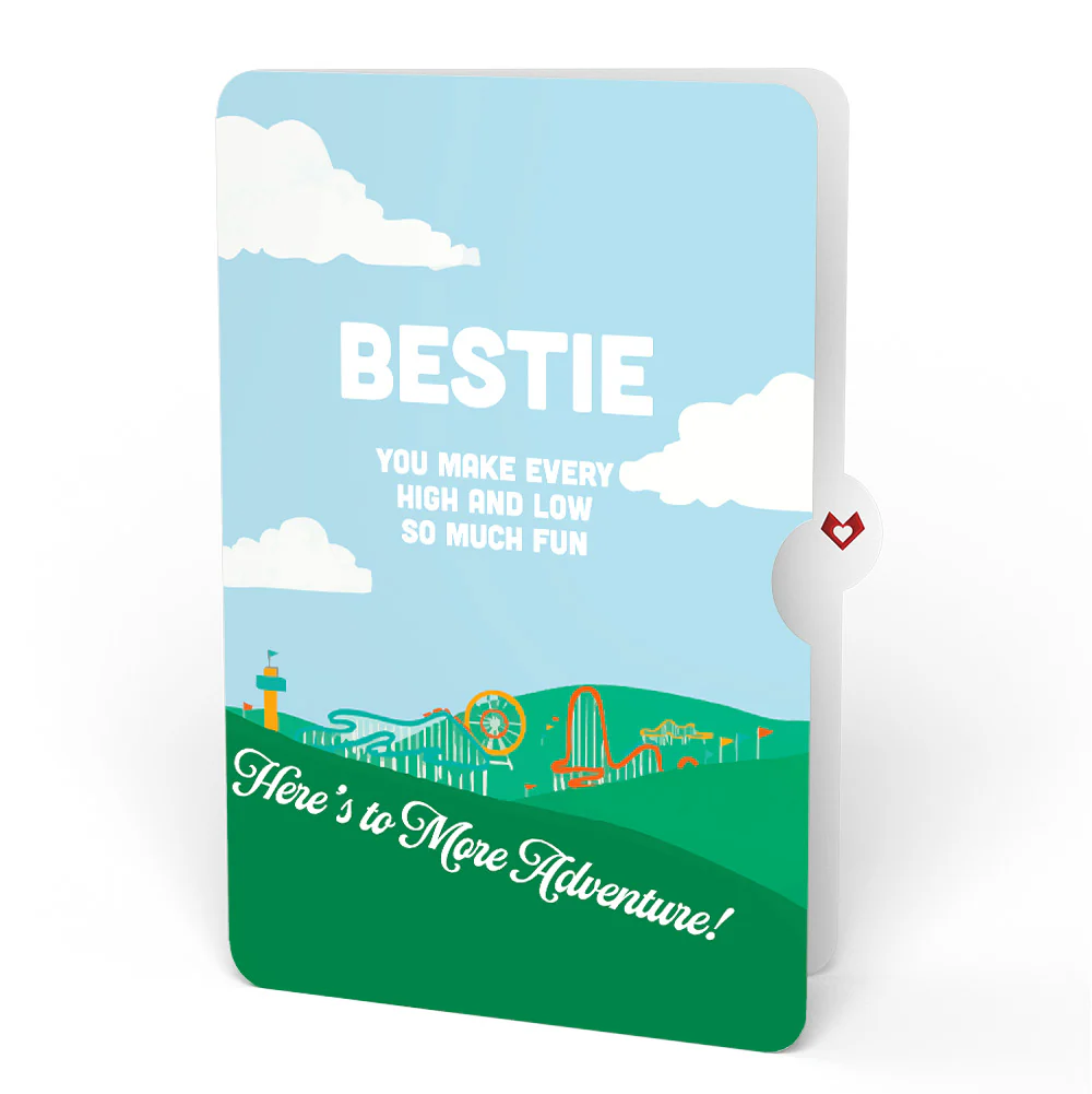 Over the Hill Birthday Pop-Up Card and Sentiment Set for Best Friend - Image 4