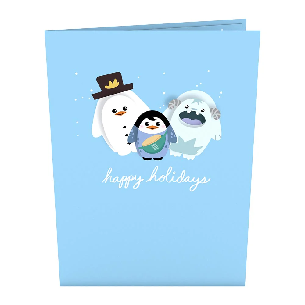 Pancake the Penguin Card with Pop-Up Gift - Image 5