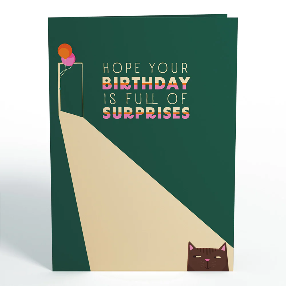 Party Cats Birthday Pop-Up Card - Image 4