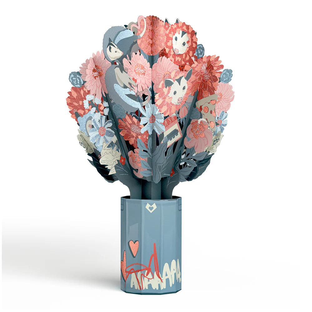 Party Possums Glitter Bouquet - Image 4