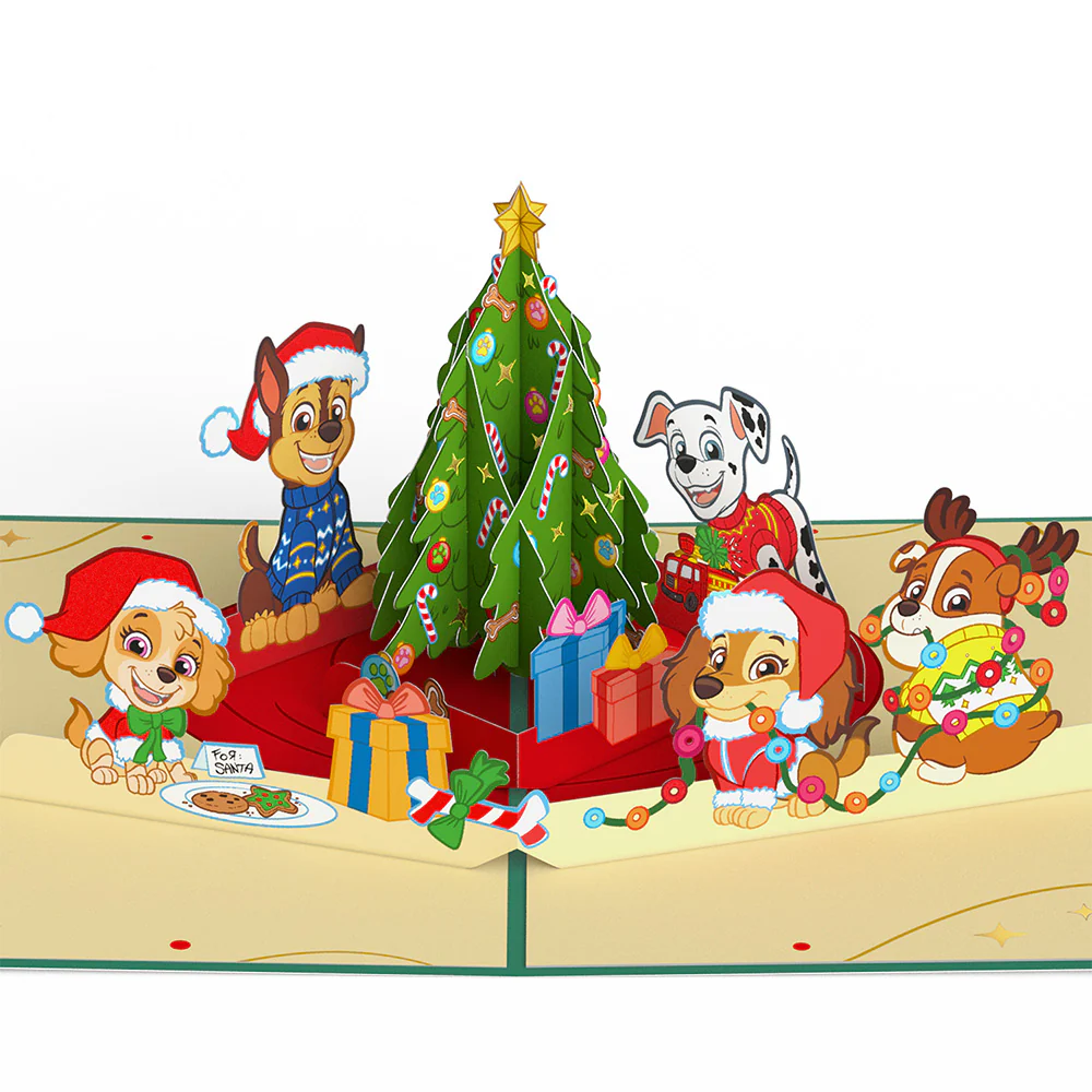 PAW Patrol Pawfect Holiday Pop-Up Card - Image 2