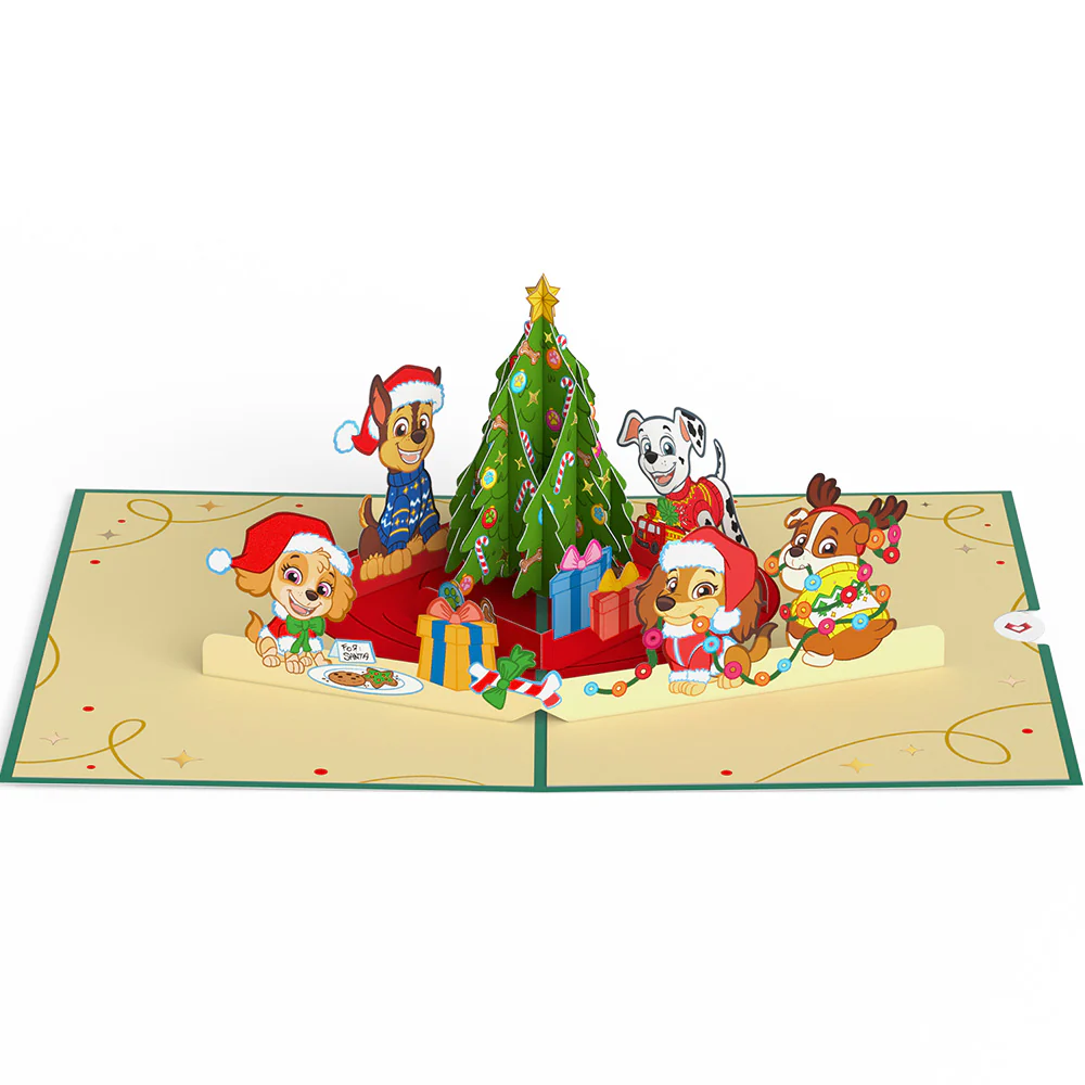 PAW Patrol Pawfect Holiday Pop-Up Card - Image 3
