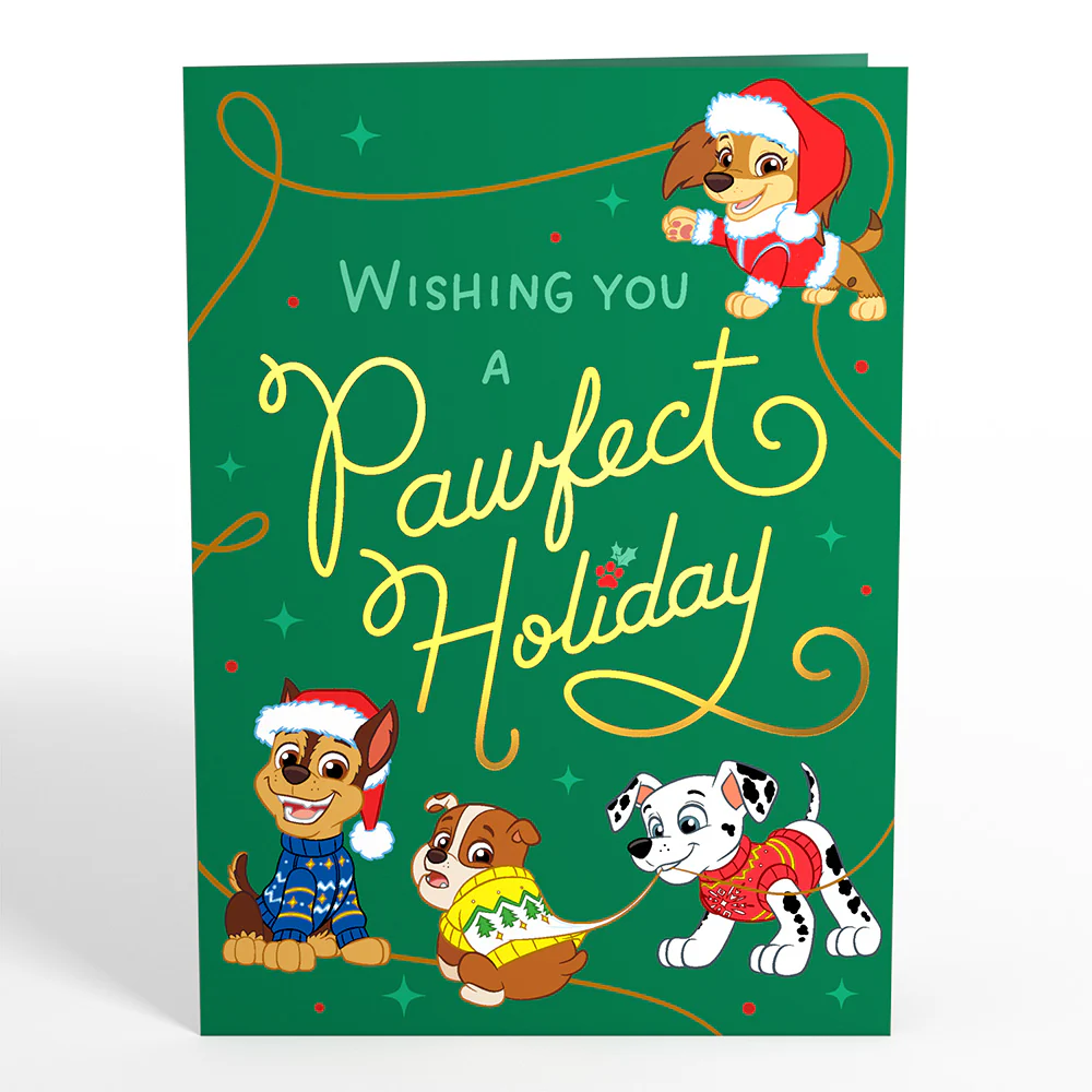 PAW Patrol Pawfect Holiday Pop-Up Card - Image 4