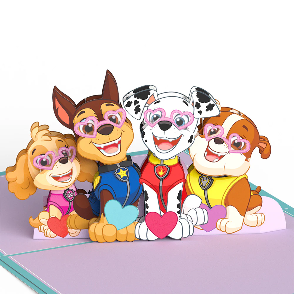 PAW Patrol You're Pretty PAWsome Pop-Up Card - Image 2