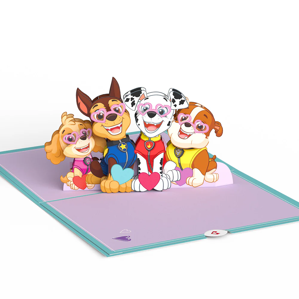 PAW Patrol You're Pretty PAWsome Pop-Up Card - Image 3
