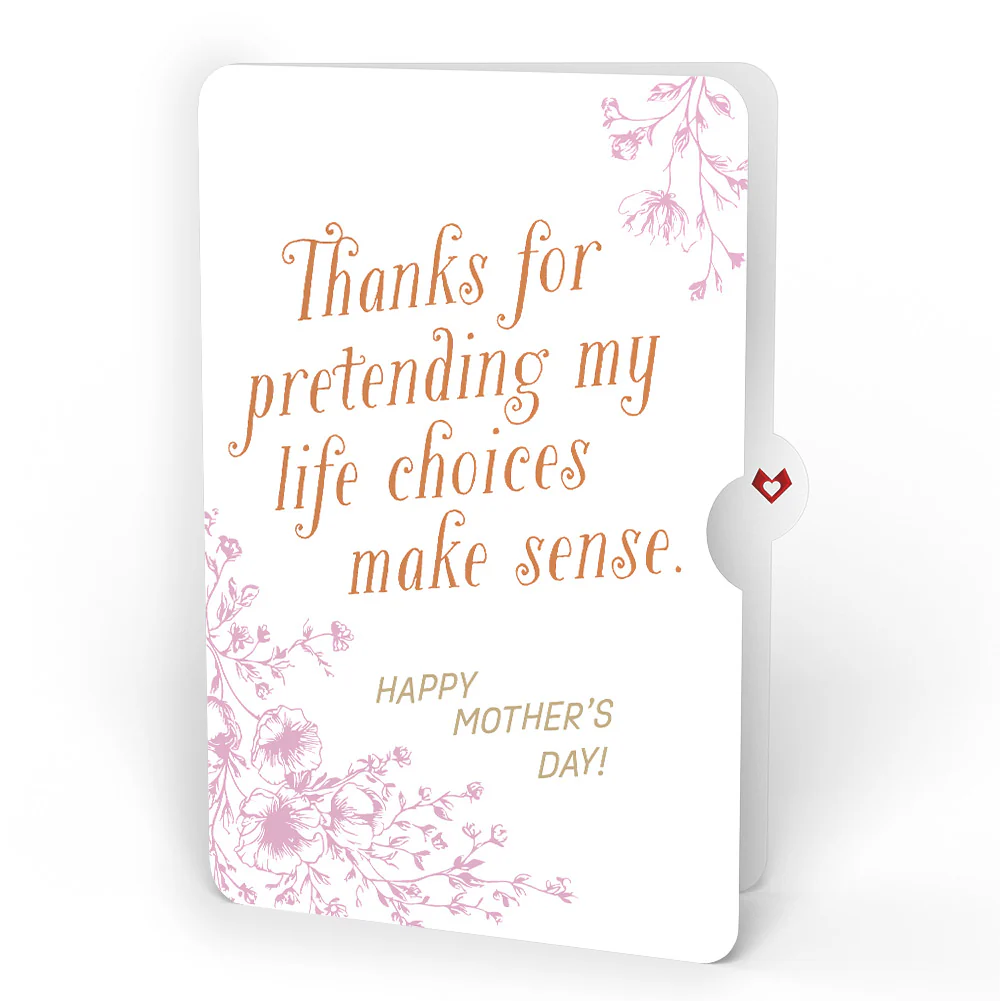 Peaceful Dragonfly Mother’s Day HeartFelt Charm Card™ and Delicate Sketch Floral Sentiment Set for Mom - Image 4