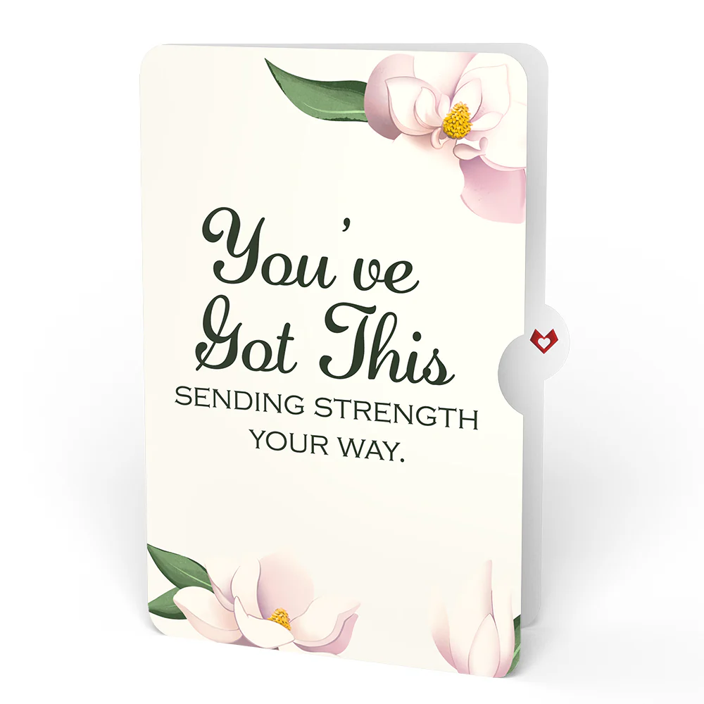 Pink Magnolia Tree Encouragement Pop-Up Card and Sentiment Set - Image 4