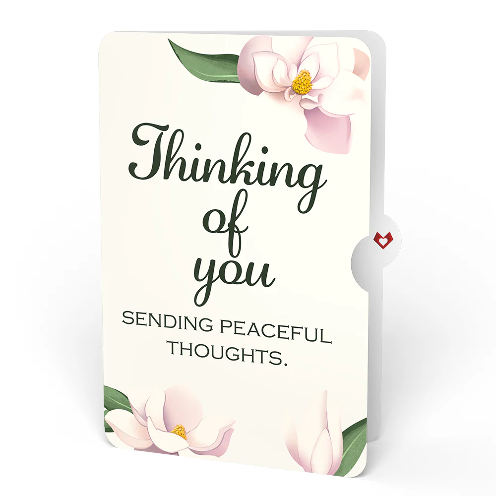 Pink Magnolia Tree Thinking of You Pop-Up Card and Sentiment Set - Image 4