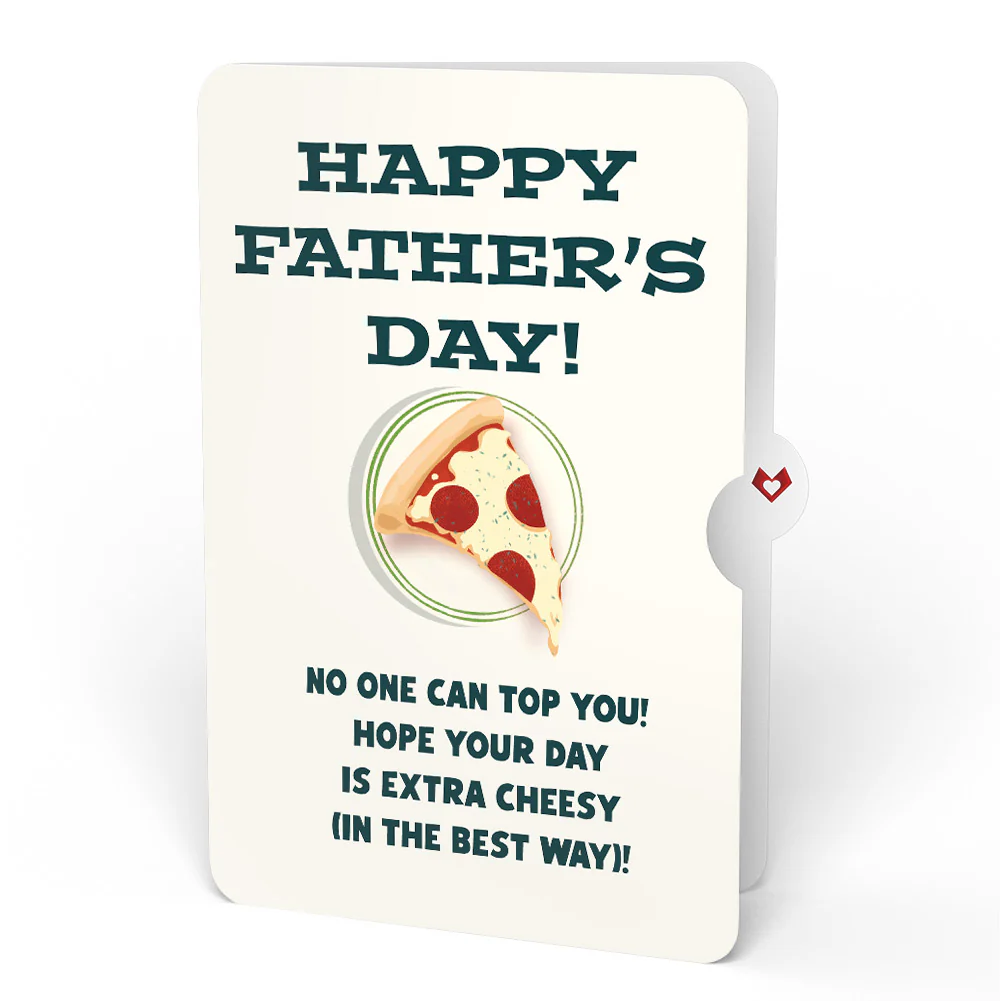 Pizza Love Father's Day Pop-Up Card and Sentiment Set - Image 4