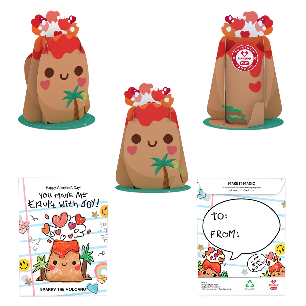 Playpop Explorers™: Assorted Valentine's for Kids 8-Pack - Image 11