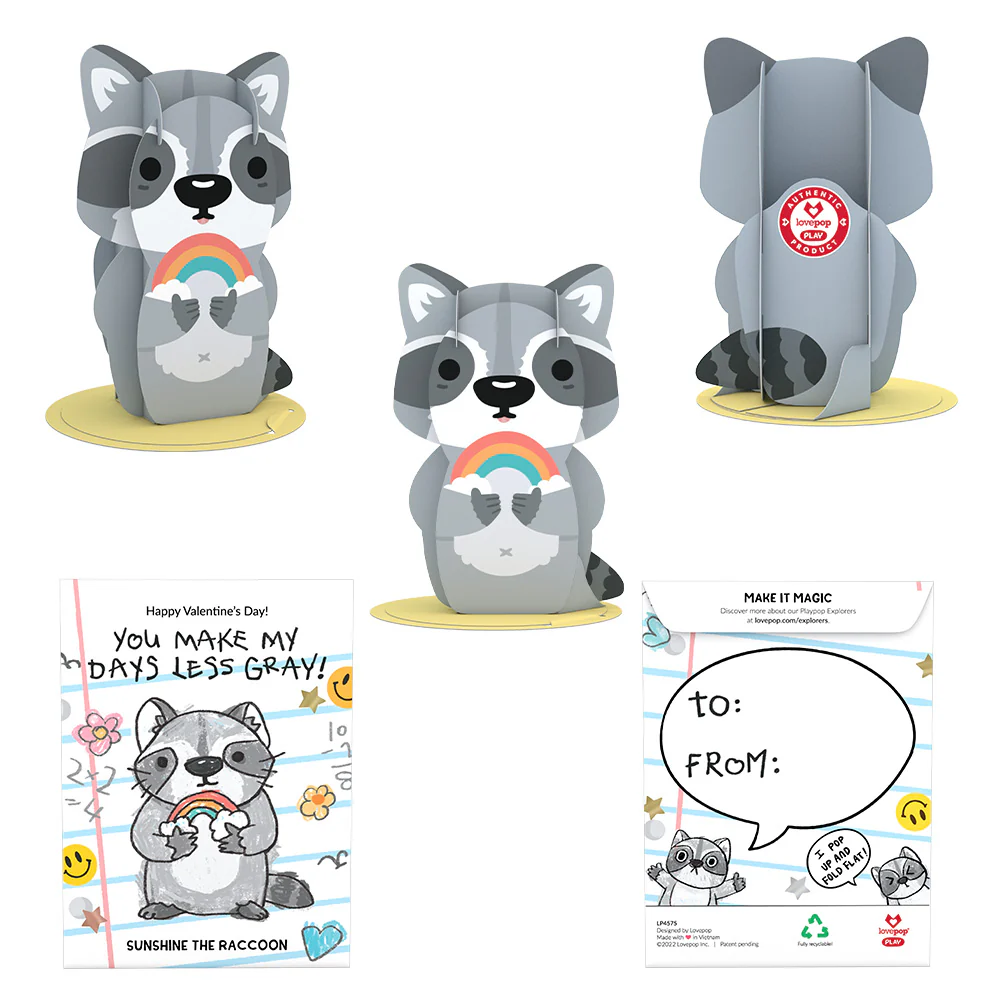 Playpop Explorers™: Assorted Valentine's for Kids 8-Pack - Image 12