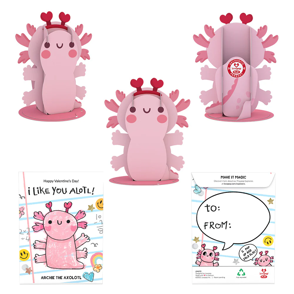 Playpop Explorers™: Assorted Valentine's for Kids 8-Pack - Image 6