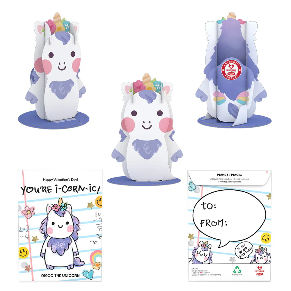 Playpop Explorers™: Assorted Valentine's for Kids 8-Pack - Image 7